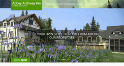 Desktop Screenshot of abbeyarchwayinn.com
